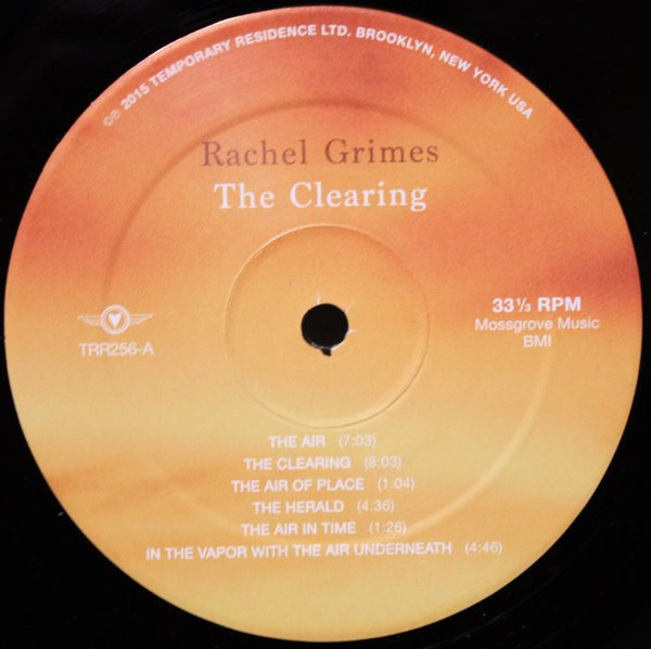 Rachel Grimes - The Clearing | Temporary Residence Limited (TRR256 LP) - 3 Rachel Grimes - The Clearing | Temporary Residence Limited (TRR256 LP) - 3