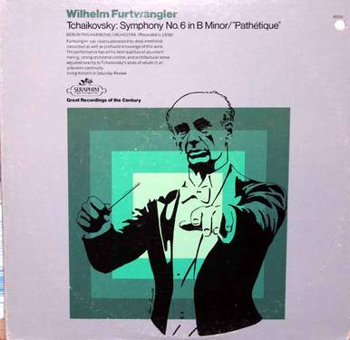 Pyotr Ilyich Tchaikovsky - Wilhelm Furtwängler , Berliner Philharmoniker - Symphony No. 6 In B Minor/"Pathétique" | Seraphim (60231) - main