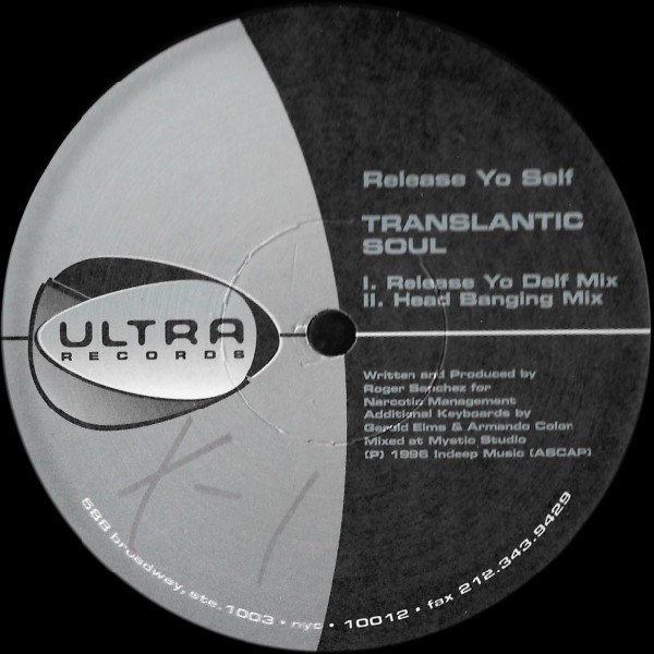 Roger Sanchez Presents Transatlantic Soul - Release Yo Self | Ultra Records (UL12001.5) - main