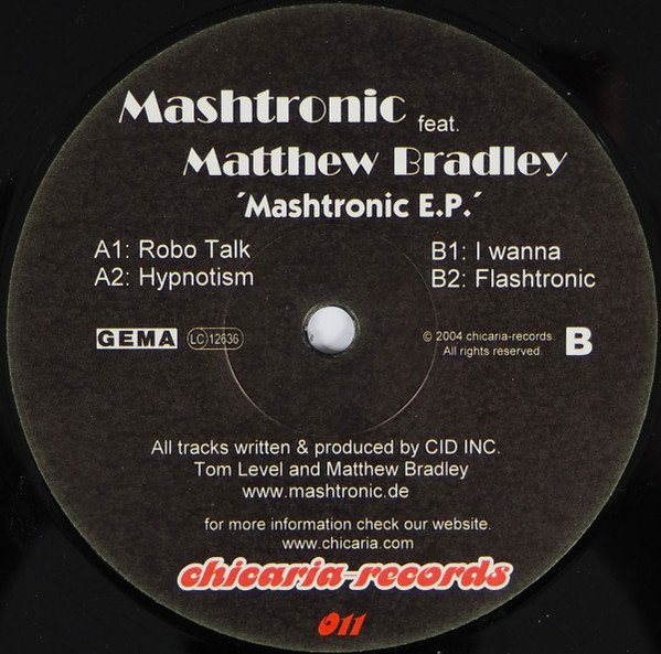 Mashtronic - Mashtronic E.P. | Chicaria Records (chir 011) - 3