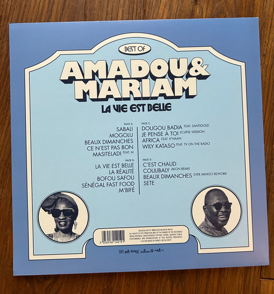 Amadou & Mariam - La Vie Est Belle | Because Music (BEC5614019) - 2 Amadou & Mariam - La Vie Est Belle | Because Music (BEC5614019) - 2