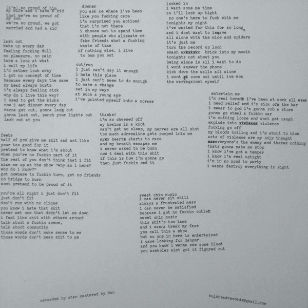 Organized Sports - I'm So Proud Of Him | Bulkhead (BH002) - 3 Organized Sports - I'm So Proud Of Him | Bulkhead (BH002) - 3