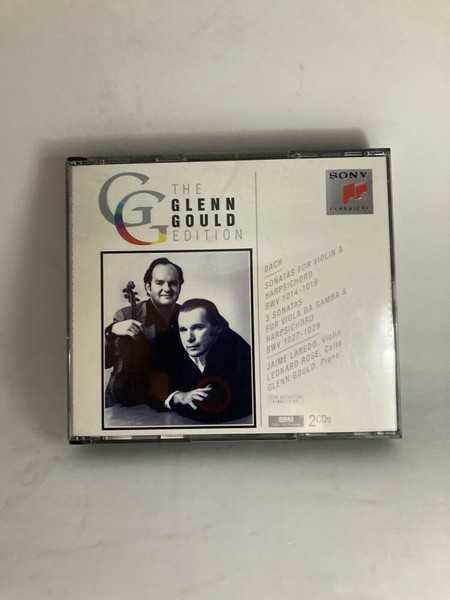 Johann Sebastian Bach , Jaime Laredo , Leonard Rose , Glenn Gould - Sonatas For Violin & Harpsichord BWV 1014–1019; Sonatas For Viola Da Gamba & Harpsichord BWV 1027–1029 | Sony Classical (SM2K 52615) - 3 Johann Sebastian Bach , Jaime Laredo , Leonard Rose , Glenn Gould - Sonatas For Violin & Harpsichord BWV 1014–1019; Sonatas For Viola Da Gamba & Harpsichord BWV 1027–1029 | Sony Classical (SM2K 52615) - 3