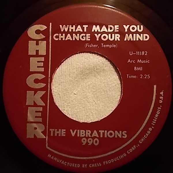 The Vibrations - Let's Pony Again / What Made You Change Your Mind | Checker (990) - 2 The Vibrations - Let's Pony Again / What Made You Change Your Mind | Checker (990) - 2