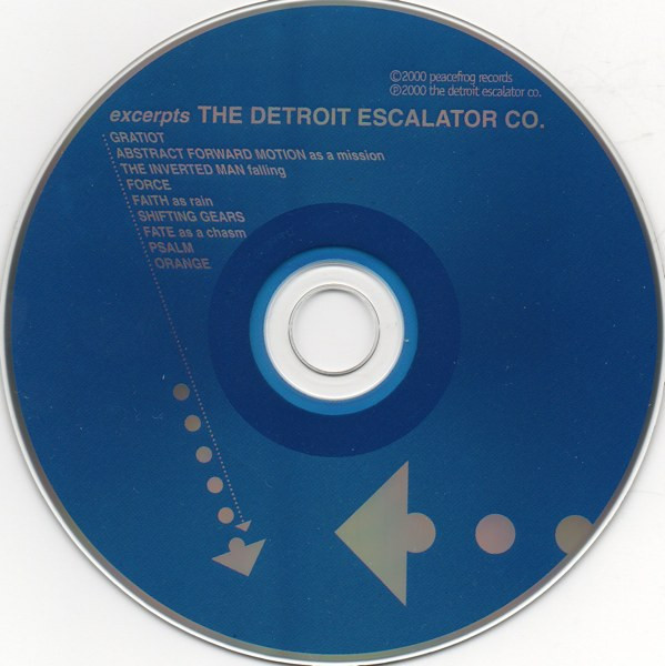 The Detroit Escalator Company - (Excerpts) | Peacefrog Records (PF099CD) - 3