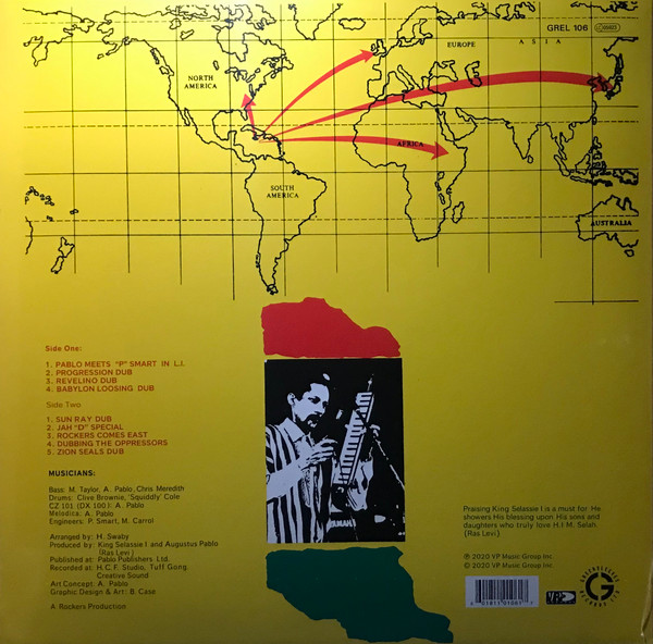 Augustus Pablo - Rockers Comes East | Greensleeves Records (GREL 106) - 2 Augustus Pablo - Rockers Comes East | Greensleeves Records (GREL 106) - 2