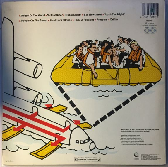 Neil Young - Landing On Water | Geffen Records (1590741) - 2 Neil Young - Landing On Water | Geffen Records (1590741) - 2