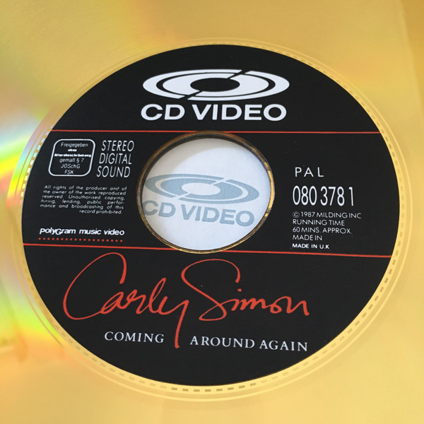 Carly Simon - Coming Around Again | Polygram Music Video (080 378 1) - 3