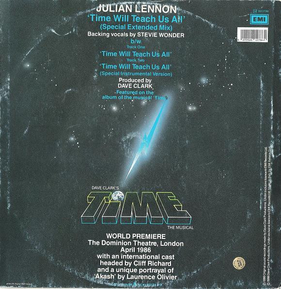 Julian Lennon - Time Will Teach Us All | EMI (14 2012786) - 2
