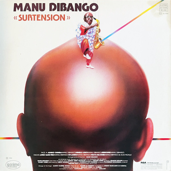 Manu Dibango - Surtension | Garima Records (ZL 37829) - 2 Manu Dibango - Surtension | Garima Records (ZL 37829) - 2