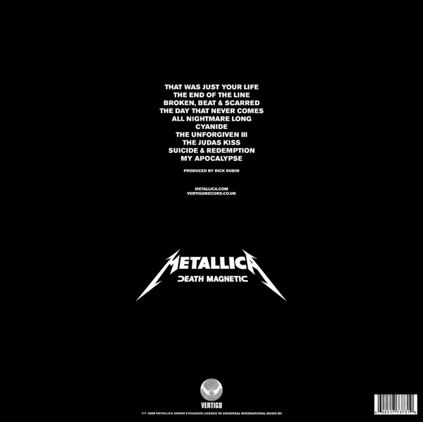 Metallica - Death Magnetic | Vertigo (00602517737310) - 2