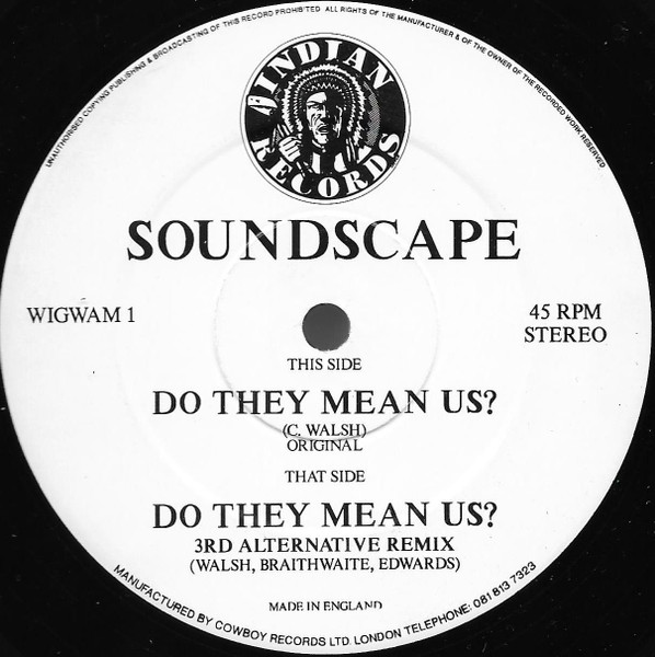 Soundscape - Do They Mean Us? | Indian Records (WIGWAM 1)