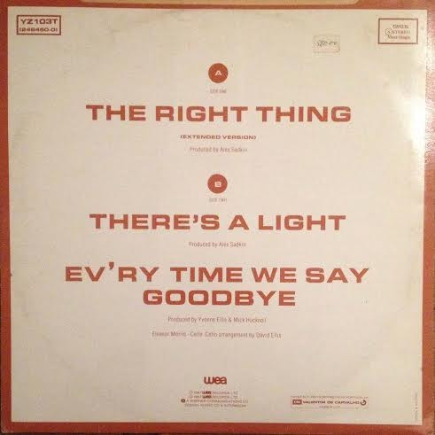 Simply Red - The Right Thing | WEA (1591336) - 2