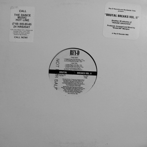Brutal Bill - Brutal Breaks Vol. II | Rey-D Records (RD 1970) - main
