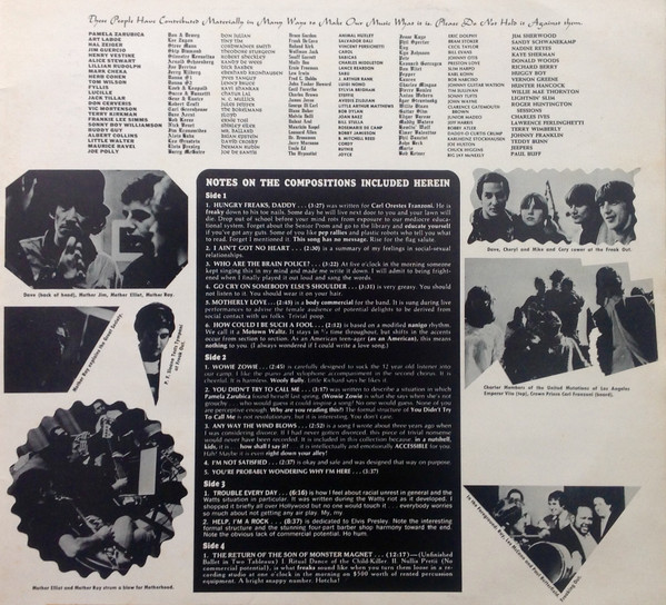 The Mothers - Freak Out! | Verve Records (2683 004) - 3 The Mothers - Freak Out! | Verve Records (2683 004) - 3