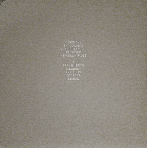 Joy Division - Still | Factory (FACT.40) - 3 Joy Division - Still | Factory (FACT.40) - 3