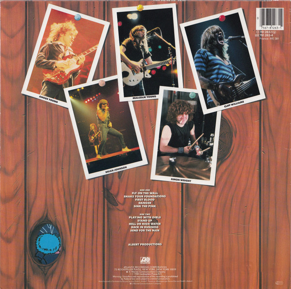 AC/DC - Fly On The Wall | Atlantic (781 263-1) - 2
