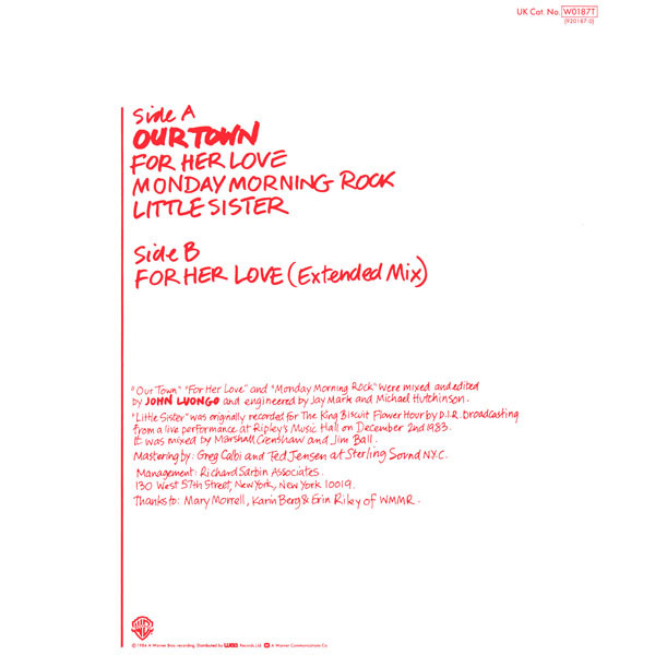 Marshall Crenshaw - U.S. Remix | Warner Bros. Records (W 0187(T)) - 2 Marshall Crenshaw - U.S. Remix | Warner Bros. Records (W 0187(T)) - 2