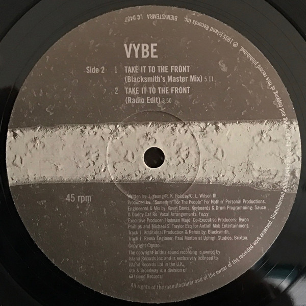 Vybe - Warm Summer Daze | 4th & Broadway (12 BRW 315) - 4 Vybe - Warm Summer Daze | 4th & Broadway (12 BRW 315) - 4