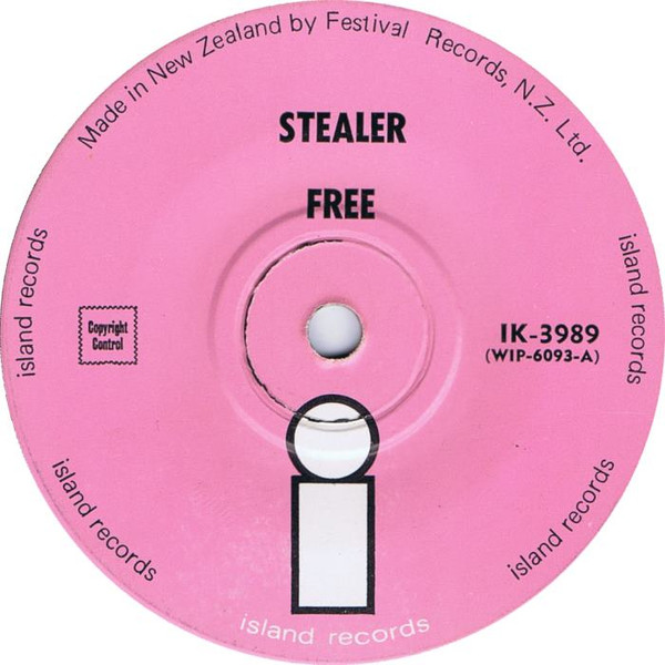 Free - Stealer | Island Records (IK-3989)