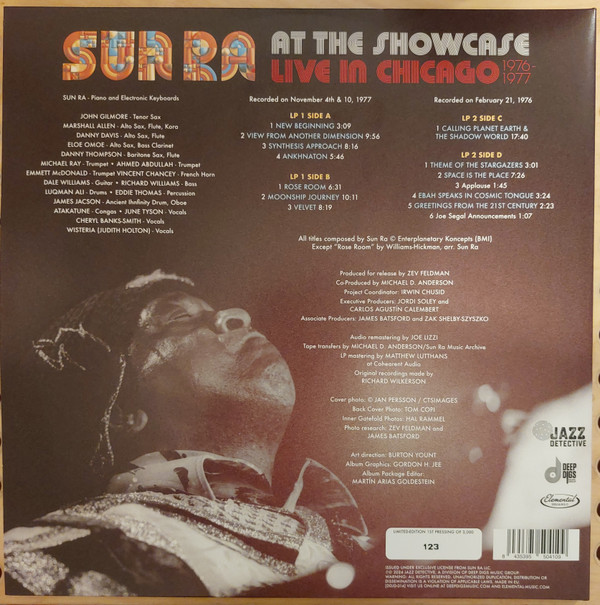 Sun Ra - At The Showcase: Live In Chicago 1976-1977 | Jazz Detective (DDJD-014) - 2 Sun Ra - At The Showcase: Live In Chicago 1976-1977 | Jazz Detective (DDJD-014) - 2