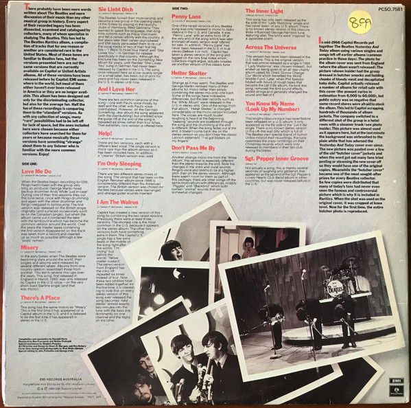 The Beatles - Rarities | Parlophone (PCSO.7581) - 2 The Beatles - Rarities | Parlophone (PCSO.7581) - 2