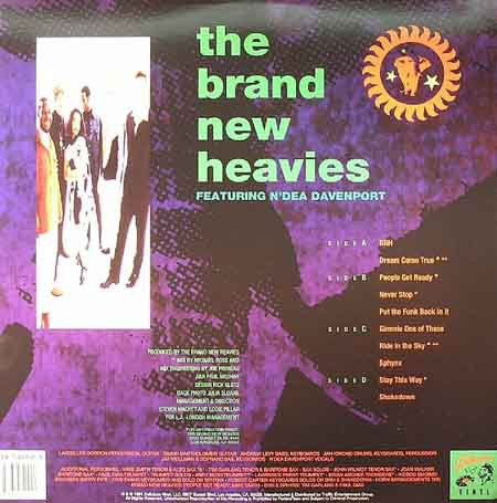The Brand New Heavies - The Brand New Heavies | Delicious Vinyl (DV14202-1) - 2 The Brand New Heavies - The Brand New Heavies | Delicious Vinyl (DV14202-1) - 2
