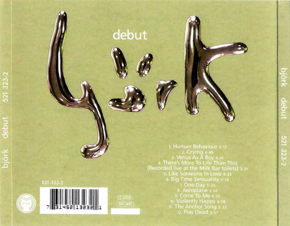 Björk - Debut | Mother Records (521 323-2) - 4