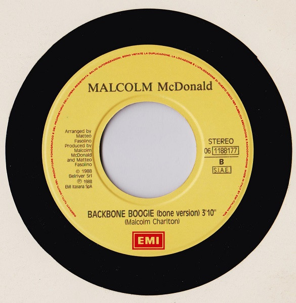 Malcolm McDonald - Backbone Boogie | EMI (06 1188177) - 4