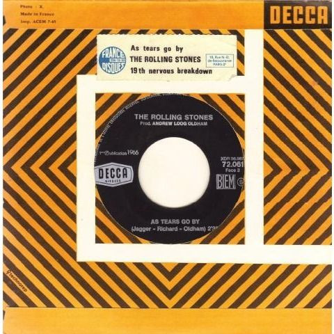 The Rolling Stones - 19th Nervous Breakdown | Decca (72.061) - 2