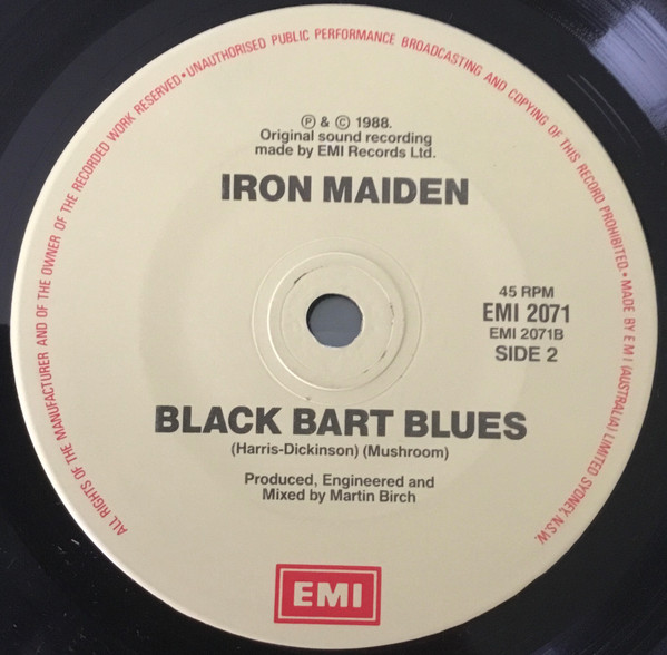 Iron Maiden - Can I Play With Madness | EMI (EMI 2071) - 3