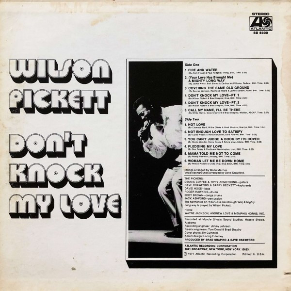 Wilson Pickett - Don't Knock My Love | Atlantic (SD 8300) - 2 Wilson Pickett - Don't Knock My Love | Atlantic (SD 8300) - 2
