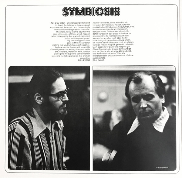 Bill Evans - Symbiosis | MPS Records (0211547MSW) - 2