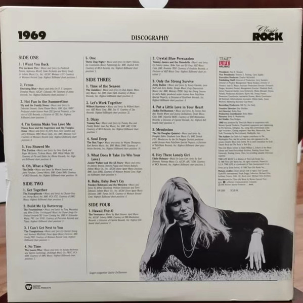 Various - Classic Rock 1969 | Time Life Music (SCLR-06) - 2 Various - Classic Rock 1969 | Time Life Music (SCLR-06) - 2