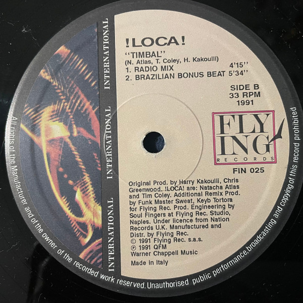 !Loca! - Timbal | Flying International (FIN 025) - 2