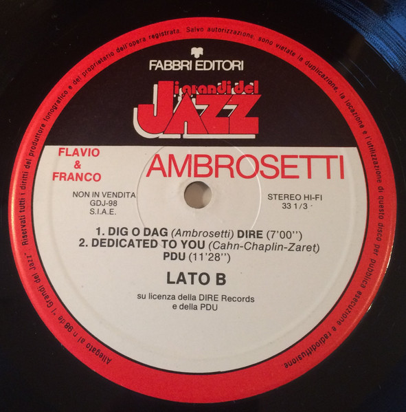 Flavio Ambrosetti E Franco Ambrosetti - Flavio E Franco Ambrosetti | Fabbri Editori (GdJ 98) - 4 Flavio Ambrosetti E Franco Ambrosetti - Flavio E Franco Ambrosetti | Fabbri Editori (GdJ 98) - 4