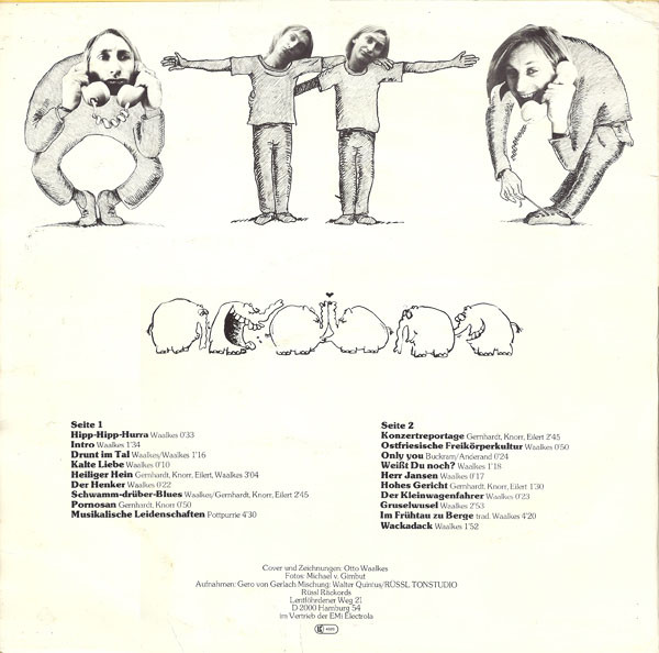 Otto Waalkes - Ottocolor | Rüssl Räckords (SPR 0105) - 2