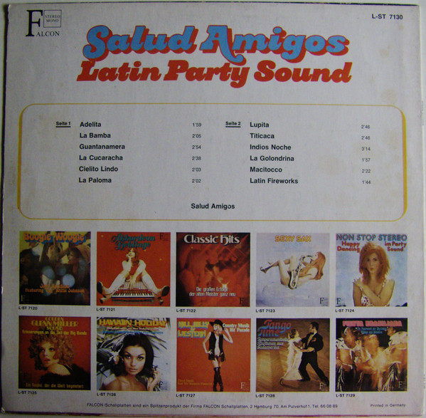 Las Mochecumbas - Salud Amigos - Latin Party Sound | Falcon (L-ST 7130) - 2