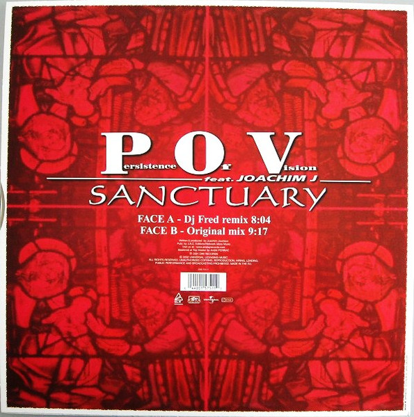 Persistence Of Vision Feat. Joachim J - Sanctuary | Universal Licensing Music (ULM) (015 751-1) - 2 Persistence Of Vision Feat. Joachim J - Sanctuary | Universal Licensing Music (ULM) (015 751-1) - 2