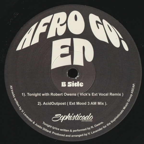Vick Lavender - Afro Go! EP | Sophisticado Recordings (SPR004) - 2