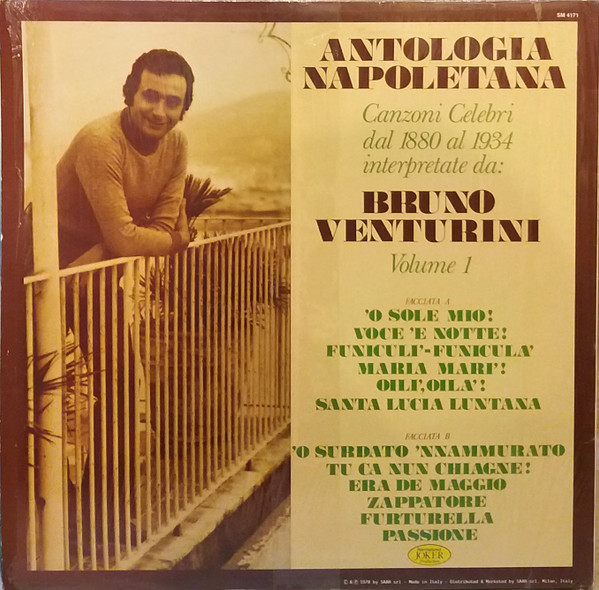 Bruno Venturini - Antologia Napoletana Canzoni Celebri Dal 1880 Al 1934 Volume 1 | Joker (SM 4171) - 2 Bruno Venturini - Antologia Napoletana Canzoni Celebri Dal 1880 Al 1934 Volume 1 | Joker (SM 4171) - 2
