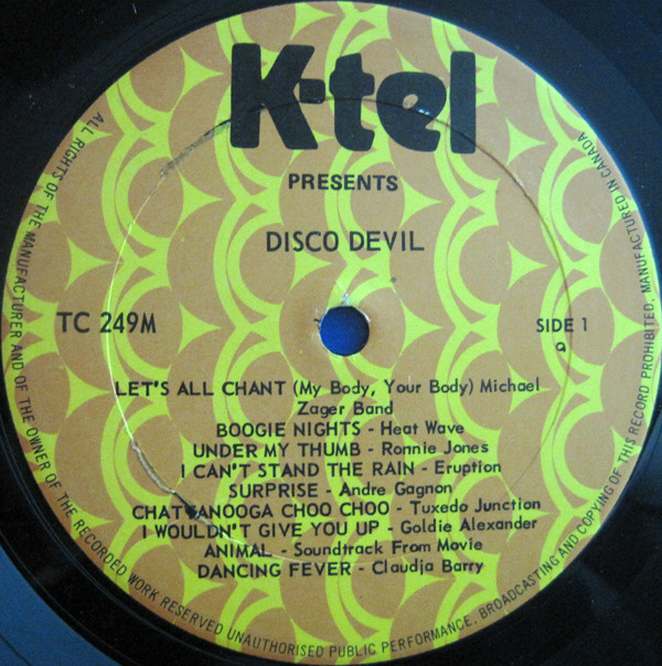 Various - Disco Devil | K-tel (TC 249M) - 2