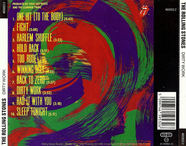 The Rolling Stones - Dirty Work | Rolling Stones Records (465953 2) - 2
