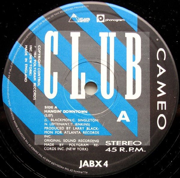 Cameo - Hangin' Downtown | Club (JABX 4) - 3