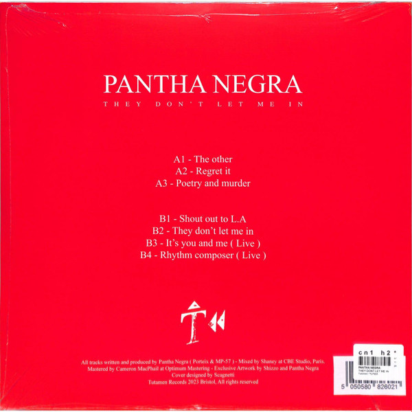 Pantha Negra - They Don't Let Me In | Tutamen (TUT005) - 2 Pantha Negra - They Don't Let Me In | Tutamen (TUT005) - 2