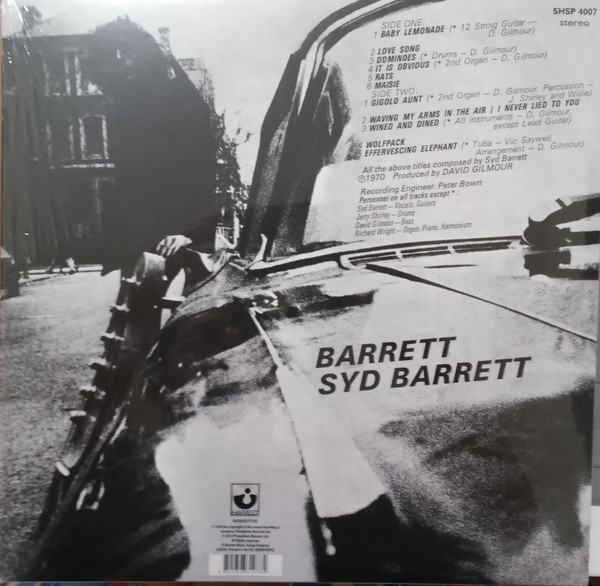 Syd Barrett - Barrett | Harvest (RPI-543314) - 2 Syd Barrett - Barrett | Harvest (RPI-543314) - 2