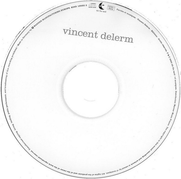 Vincent Delerm - Vincent Delerm | Tôt Ou Tard (8345 10503 2) - 3