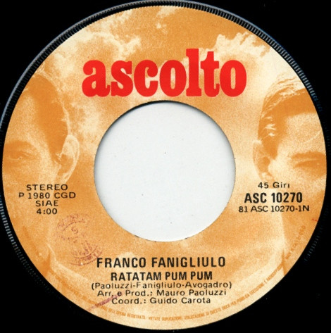 Franco Fanigliulo - Ratatam Pum Pum | Ascolto (ASC 10270) - 3