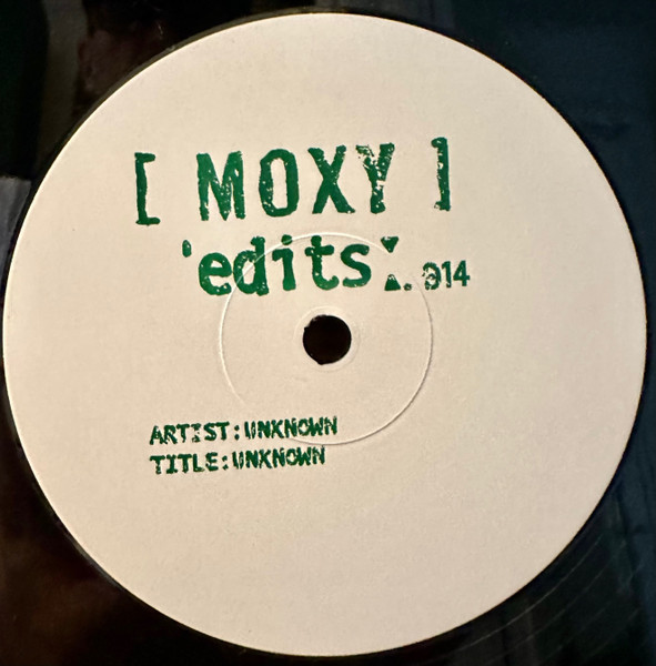 Unknown Artist - Moxy Edits 013 & 014 | Moxy Muzik Edits (MYEDITS013) - 2