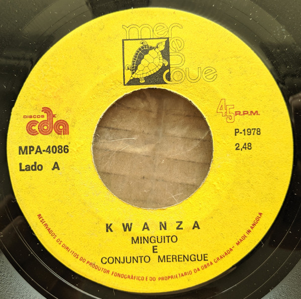 Minguito E Conjunto Merengue - Kwanza / Cantar Em Tempo De Liberdade | Merengue (MPA-4086) - main